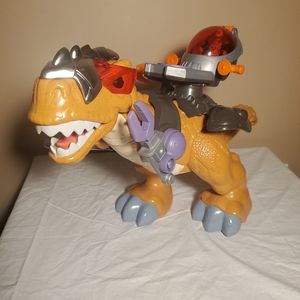 2011 Fisher-Price Imaginext Mega T-Rex Dinosaur Roars & Moves (Tested & Works)